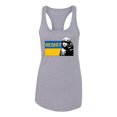 thumbnail image 2 of Support Ukrainian Flag Zelensky RESIST Ladies Racerback Tank Top, Heather Grey, X-Large, 2 of 4