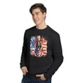 thumbnail image 3 of Patriotic Belgian Malinois Celebrates 4th of July Sweatshirt Unisex Merch Sheepdog Dog Lover Gifts - 02009, 3 of 6