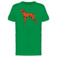 thumbnail image 1 of Shorthair Red Dog Tee Men's -Image by Shutterstock, 1 of 2