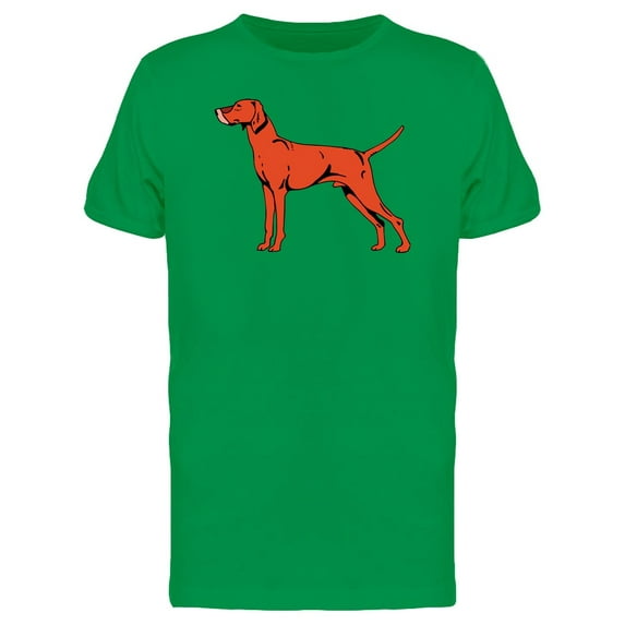 Shorthair Red Dog Tee Men's -Image by Shutterstock