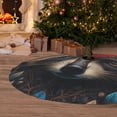 thumbnail image 6 of Sikiie Tribal Style Raccoon 30-48 inches {designName} Print Christmas Tree Skirt Snowman Xmas Tree Skirt with Edge Christmas Decorations for Holiday Party30", 6 of 7