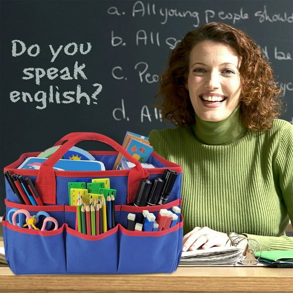 Sales Today Clearance! Multi-Pocket Teacher Handbag Mummy Bag Gardening Tool Bag Stationery Organiser Portable Bag Deals of The Day Clearance!