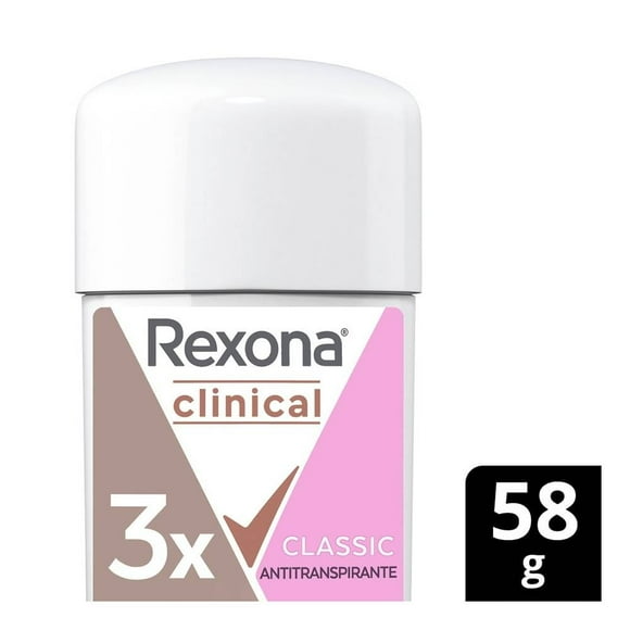 Desodorante Antitranspirante Rexona Clinical Classic 58g