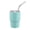 light blue, variant on Portable Small Water Bottle 2oz Stainless Steel Car Cup With Straw Drinking Cups Tumblers Portable Coffee Cup Drinkware