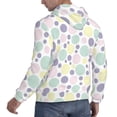 thumbnail image 3 of Hoodies for Men - Colorful Spotty circular Long Sleeve Comfrt Men'S Fashion Hoodies & Sweatshirts, Sweatshirts for Men Hoodies Pullover Clothing Clothes with Pouch, 3 of 7