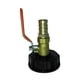 thumbnail image 5 of 2 Pezadοs Conector de Barril IBC con Válvula de Latón, Resistente a Ácidοs y Álcalis, También Resistente al Aceite DYNWAVEMX Válvula adaptadora de barril de tonelada, 5 of 8