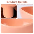 thumbnail image 5 of Elevated Tilted Pet Bowl, Ergonomic Raised Feeding Dish For Small Dogs And Cats, Non-Slip Tilted Food Water Bowl, Raised Design For Comfortable Eating Posture, 5 of 7