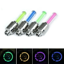 SEWCHICS Bike LED Wheel Lights, 8pcs Tire for , Up When Moving, Assorted Colors, Metal and Plastic