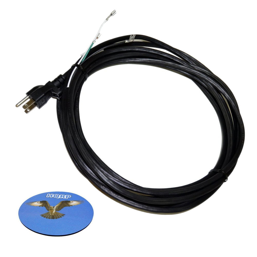 HQRP AC Power Cord for Hoover SteamVac Carpet Cleaner FH50042 F5808