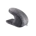 thumbnail image 3 of MERIGLARE Memory Foam Neck Support for Office Chair Napping Pillow for Car Sofa Office gray, 3 of 9