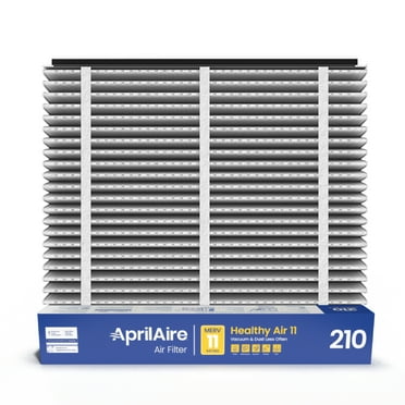 AprilAire 210 Replacement Filter for AprilAire Whole-House Air Purifiers - MERV 11 Clean Air Furnace Filter (Pack of 8)