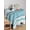 Multi, variant on Teal Nordic Style Stripes Table Cloth, Turquoise Texture Waterproof Tablecloth for Square Tables, Reusable Washable Fabric Table Cover for Restaurant Kitchen Dining Tables 54"x54"