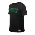 thumbnail image 2 of Men's-New Era  Black Boston Celtics Premium Wordmark T-Shirt, 2 of 3