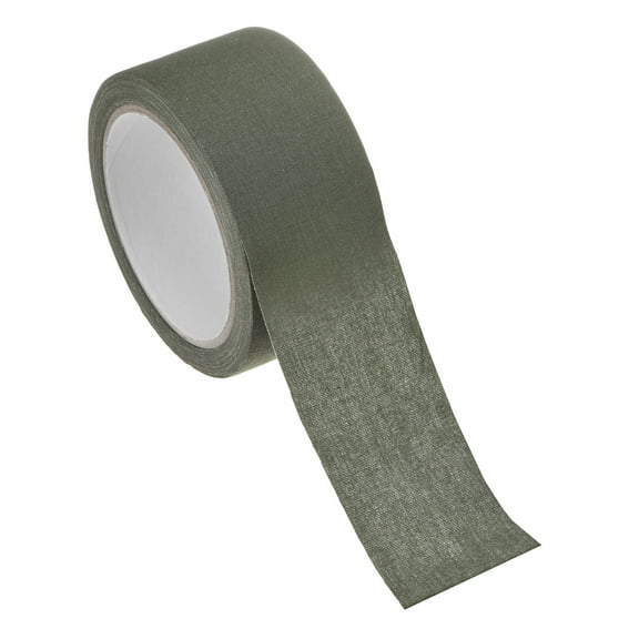 Uxcell 2.0IN x 10.94Yards Camouflage Tape [1PCS] - Self Adhesive Camo Tape for Outdoor Camping & Hunting - [Army Green]
