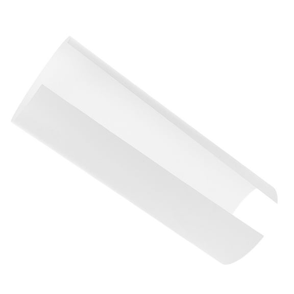 WRITWAA White Acrylic Ceiling Light Shades 1 Set Lamp Covers for Home and Office Lighting Fixtures