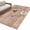Pink Yellow Tan, variant on Spring Daisy 2'x6' Runner Rugs for Hallway Kitchen Bedside Non Slip, Pink Flowers Wreath Leaves Farmhouse Vintage Entryway Rug Runners with Rubber Backing, Long Carpet Runner for Laundry Room