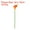 Orange Red, variant on Uxcell 13" Artificial Calla Lily Flowers Floral Arrangements Bouquet Decor, Black 10 Stems
