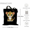 thumbnail image 2 of Cuddly Cub Halloween Funny Canvas Bag Gift For Women Canvas Bag 1Pc, 2 of 5