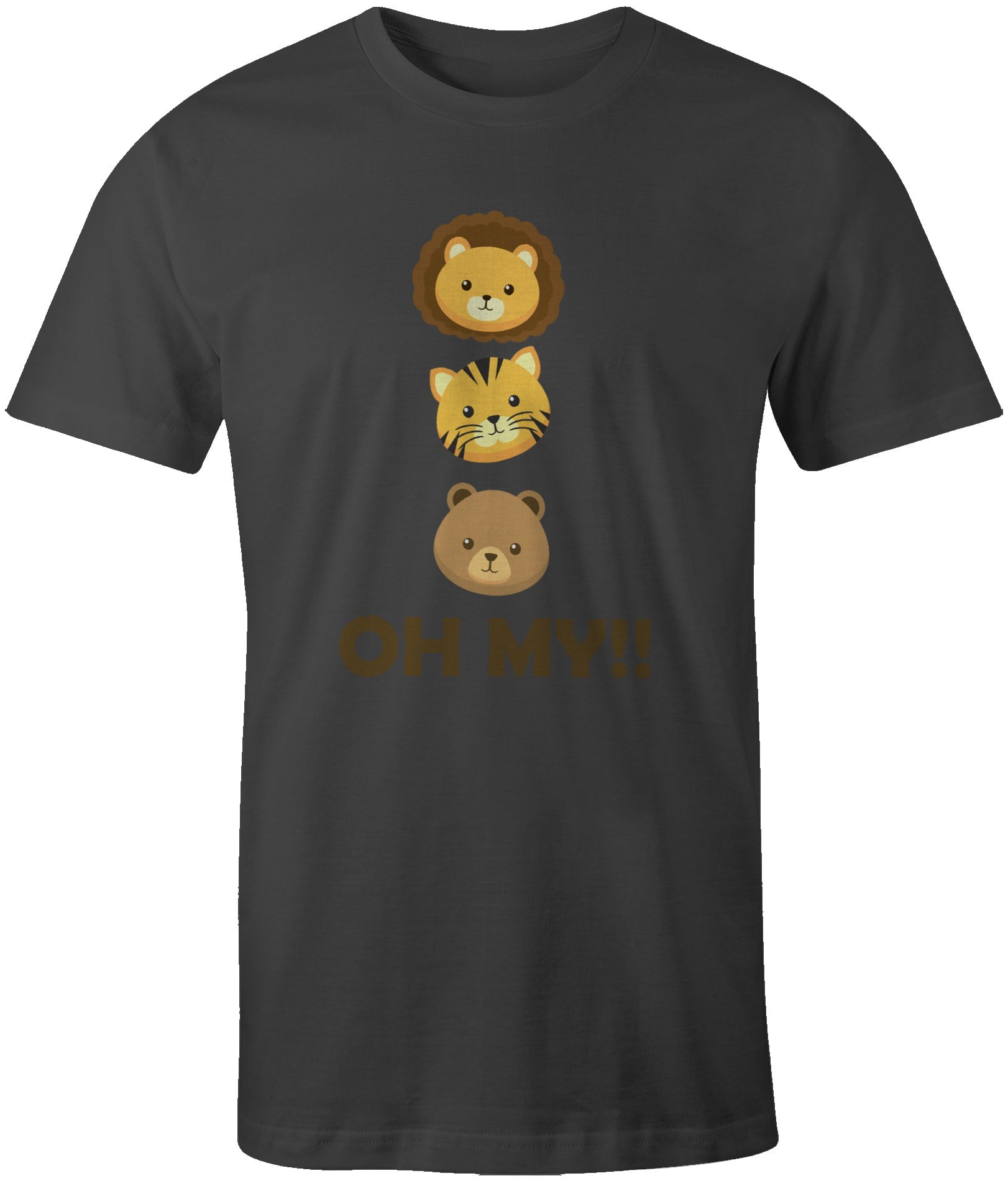 Kids T Shirt Lions /& Tigers /& Bears 4 sizes Hanes Cotton