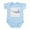 Sky Blue, variant on CafePress - Nantucket Infant Bodysuit - Baby Light Bodysuit, Size Newborn - 24 Months
