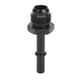 thumbnail image 1 of Quick Disconnect EFI Fitting Adapter Push On Aluminum Alloy Black Anodized Finish for Fuel Filter Rail Feed Port AN6-3/8in, 1 of 5