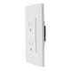 thumbnail image 2 of Contacto Dúplex Leviton Plástico Blanco 15A 125250V, 2 of 3