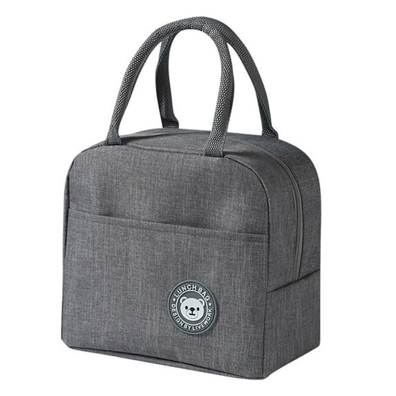 Lunch Bags for Women Insulated Lunch Bag Adult Lunch Bags Women Lunch Box, Reusable Lunch Bags, Grey