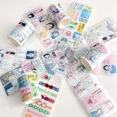 thumbnail image 3 of Pegatinas de personaje Kawaii, cinta adhesiva para álbum de recortes, calcomanía Washi, Linda pegatina decorativa coreana, 3 of 5