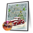 thumbnail image 2 of Pintura de diamante, coche de Navidad, taladro redondo completo, imagen de dibujo de diamantes de imitación Hugtrwg Para estrenar, 2 of 9