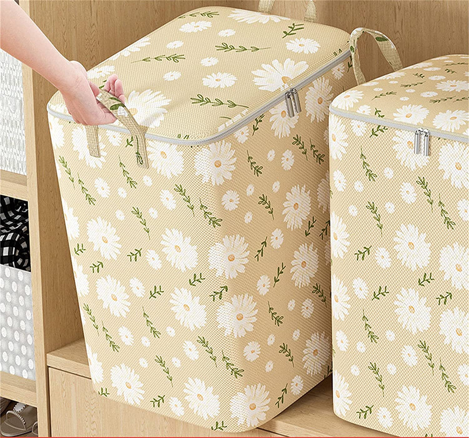 Large Capacity Clothes Storage Bag Organizer 100L Clothes Storage Bags