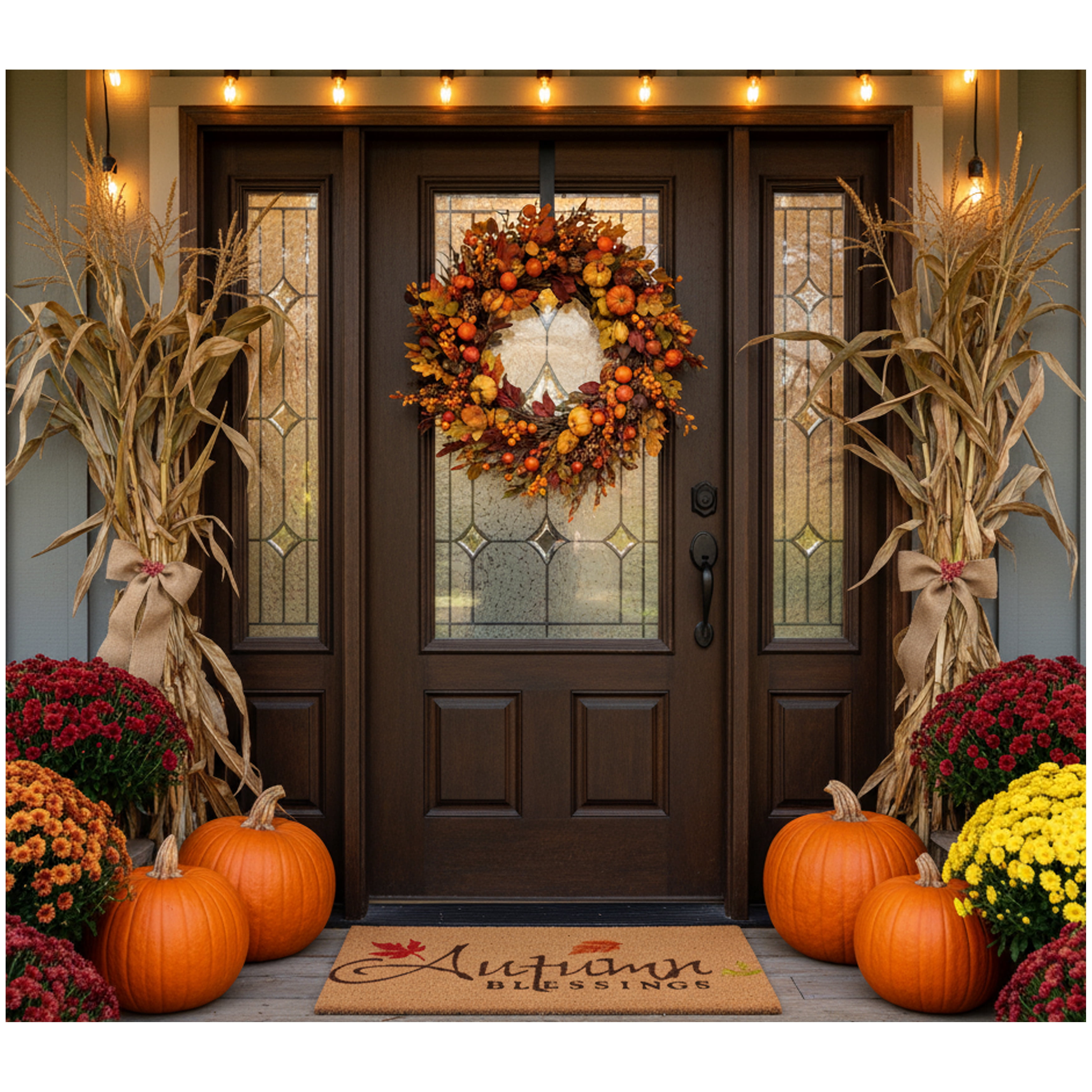 Calloway Mills Autumn Blessings Outdoor Doormat