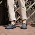 thumbnail image 4 of Zizor Men's Microsuede Moccasin Slippers with Comfy Memory Foam, Closed Back House Shoes Indoor Outdoor, 4 of 4