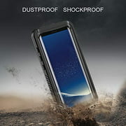 BengUp Samsung S8 Plus Case with Built-in Screen Protector Shockproof Waterproof Dustproof Snowproof Cases, IP68