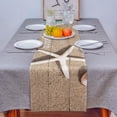 thumbnail image 4 of Table Runner Dresser Scarves 48 Inch Long, Tropical Ocean Theme Starfish Shells Linen Dining Table Runners Life is Better at the Beach Tabletop Scarf for Wedding Holiday Party Kitchen, 4 of 7
