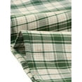 thumbnail image 5 of INSPIRE CHIC Robe d'Été Contrastée à Col Carré Manches Courtes Ligne A à Carreaux pour Femmes 1 S, 5 of 5