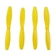 thumbnail image 5 of 20 piezas de repuesto de hélices de plástico ligero y resistente para Parrot Mini amarillo, 5 of 9