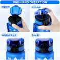 thumbnail image 3 of cyrico Motivational Water Bottle, Sport Water Jug 32 oz with Time Marker , BPA Free Leakproof Bottles, 3 of 8