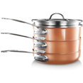 thumbnail image 4 of Gotham Steel Ensemble de Batterie de Cuisine Stackmaster Empilable de 7 Pièces, 4 of 4