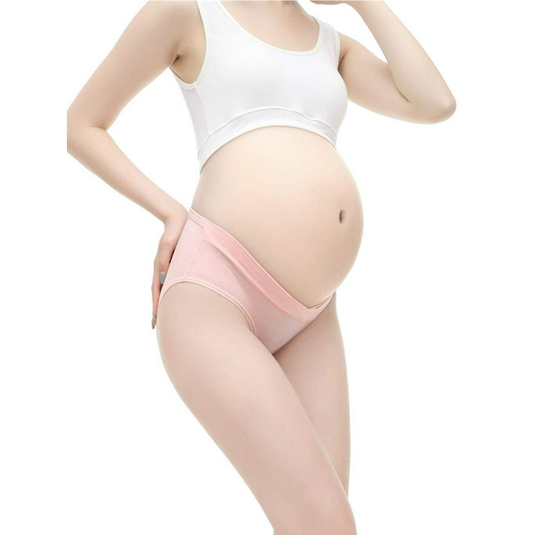 3pcs Cotton U-Shaped Low Waist Maternity Underwear Pregnant Women Panties  Pregnancy Briefs