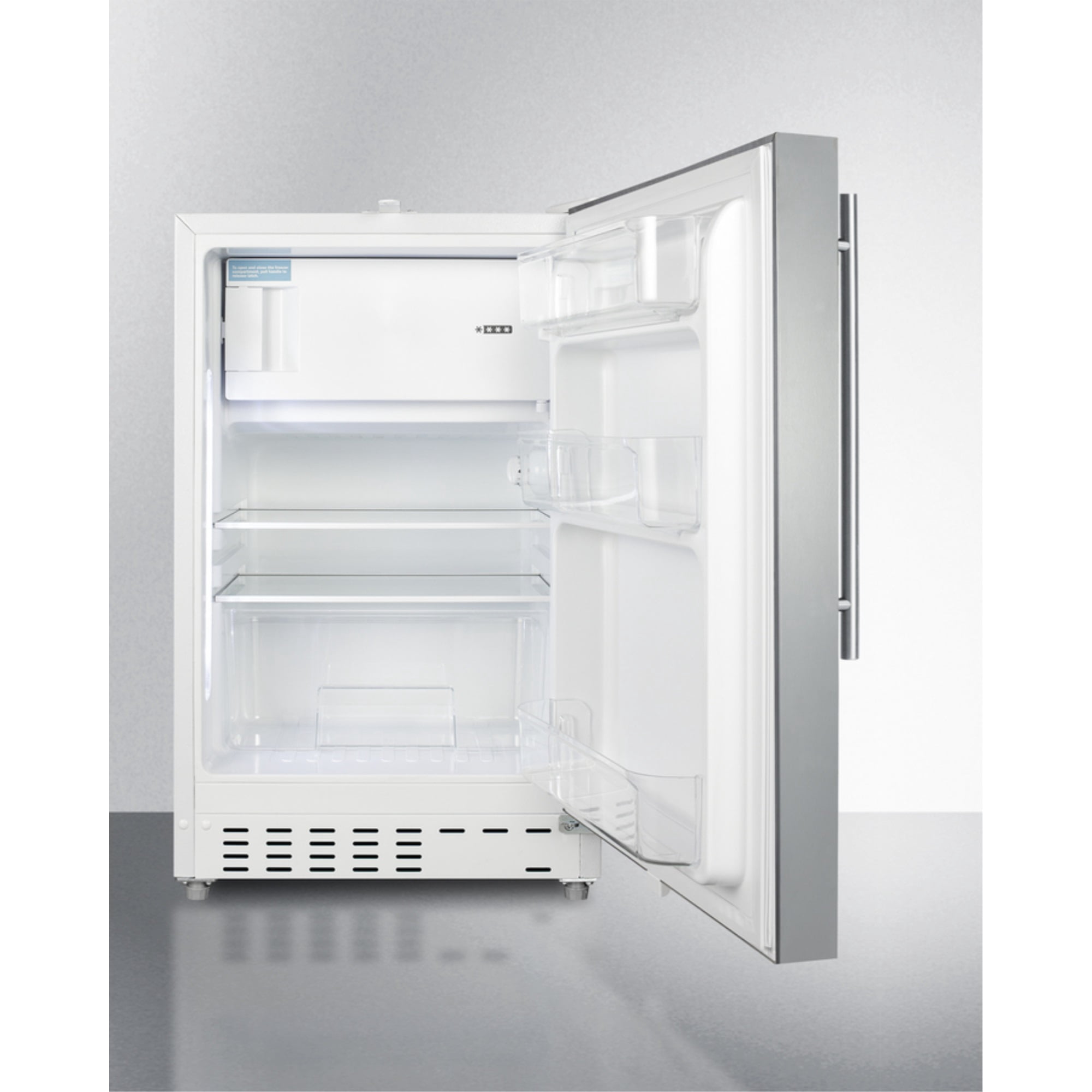 SUMMIT ALRF48SSHV 20" Wide Built-in Refrigerator-freezer, ADA Compliant