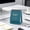 Blue, variant on Desk Calendar, 2027 Minimalist Solid Color Planner, Thick Paper with Gold Print, Foldable Stand for Office, Bedroom, Vanity, Daily Schedule Organization