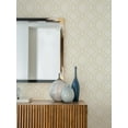 thumbnail image 4 of Advantage Frege Gold Trellis Wallpaper, 4 of 4