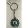 thumbnail image 2 of M&M's World Blue Lentil with Stones Metal Keychain New with Tag, 2 of 3