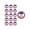 A, variant on Luoshdecor USA Flag Patriotic Paper Plates ,Disposable Patriotic Tableware for Independence Day,4th of July Party Supplies