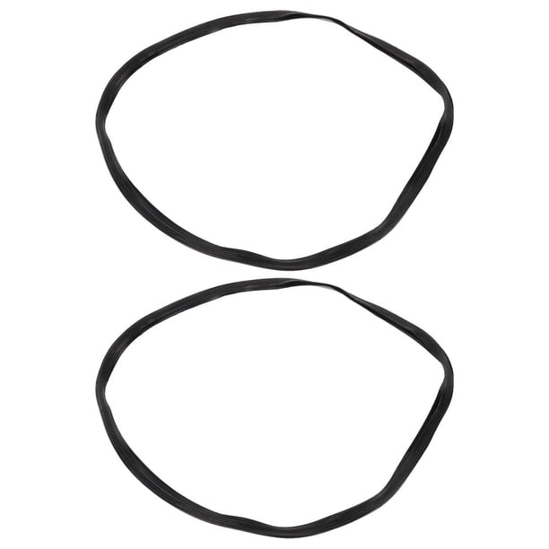 Bandas de goma flexibles para sillas de salón, aro protector de goma para suelo de silla de salón, estilismo de salón de barbería, junta de anillo Base, 2 uds.