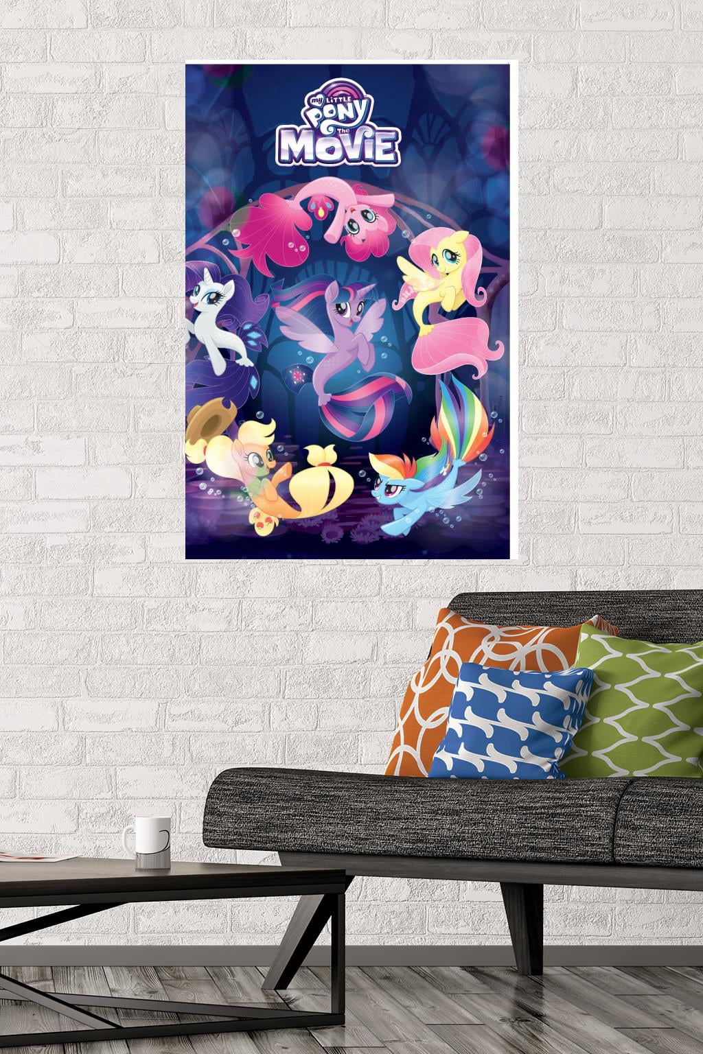 Hasbro My Little Pony Movie - Underwater Wall Poster, 22.375" x 34"