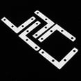 thumbnail image 4 of Abbracc 100X Metal CORNER PLATES FLAT L SHAPE RIGHT ANGLE BRACKET JOINT FIXING FRAME -, 4 of 9