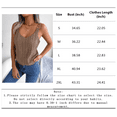 thumbnail image 7 of ZOELNIC Womens Tank Tops Crew Neck Spring Summer Camisole Metal Buckle Straps Cami Top Sleeveless Knitted Shirt, L, 7 of 7