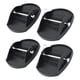 thumbnail image 1 of Almohadillas genéricas para gato de remolque RV, adaptador de soporte para pata de rueda, reemplazo negro resistente, fácil instalación, almohadilla, 1 of 8