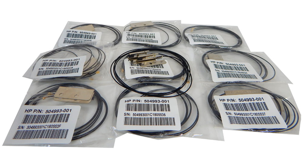 2 U.fl Cable For D-Link DIR-655 Buffalo WZR-HP-G45 2 6dBi RP-SMA WiFi Antennas 